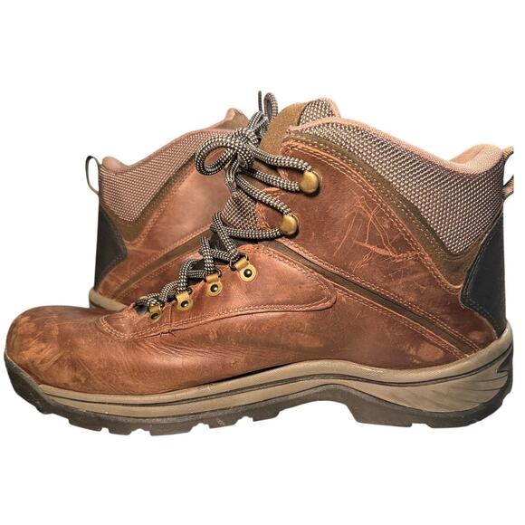 Timberland White Ledge Mid Waterproof Hiking Boot, Brown, Men\'s Size 14 main image 5